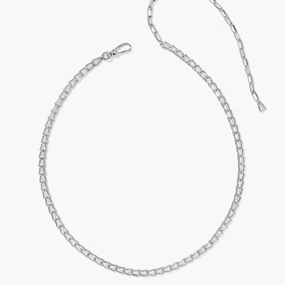 Kendra Scott Bella Tennis Necklace NWOT - Picture 3 of 8